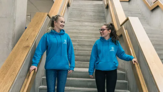 Student Ambassadors at Open day